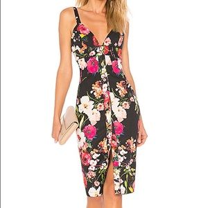 Revolve Privacy Please Floral Lantana Midi Dress
